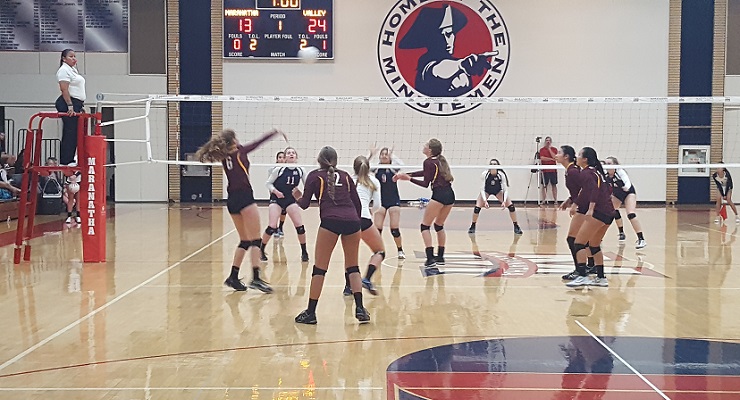 Girls Volleyball: Maranatha Drops Olympic League Match; Valley ...